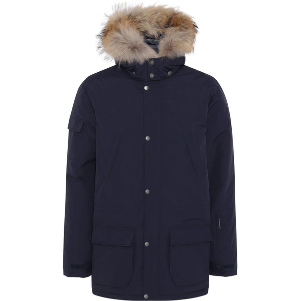 Arctic men's winter jacket with fur