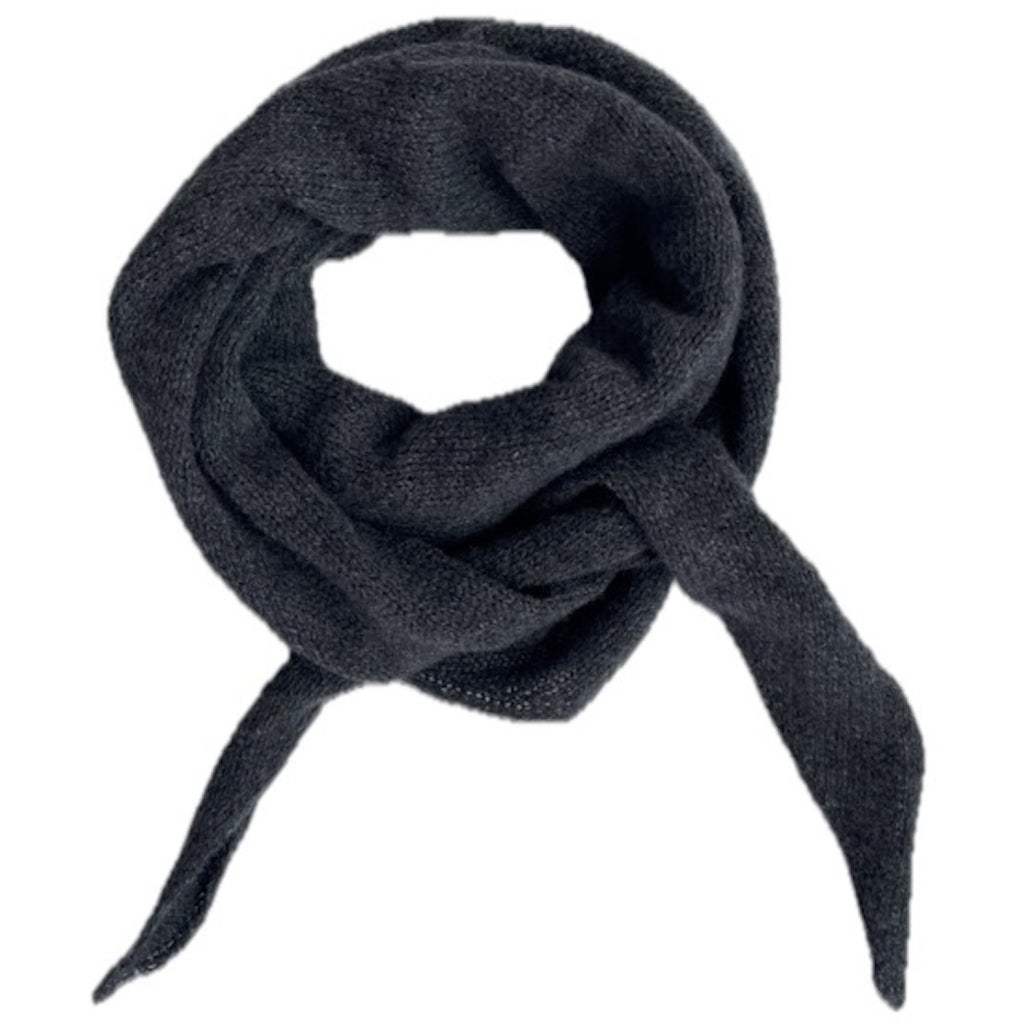 VER de TERRE Cashmere trekant tørklæde Cashmere 088 Charcoal mélange