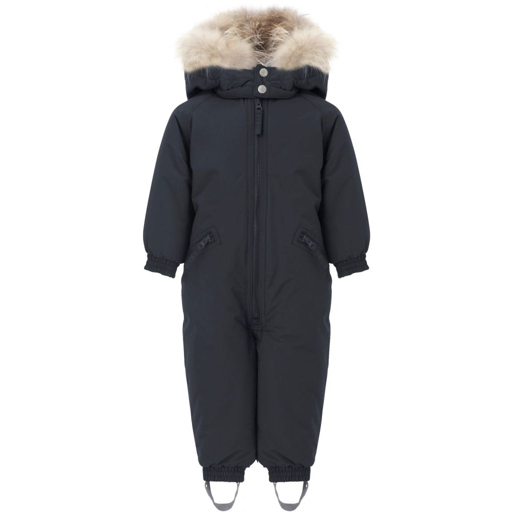 Wintersuit with fur - Navy